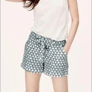 LOFT Printed Shorts